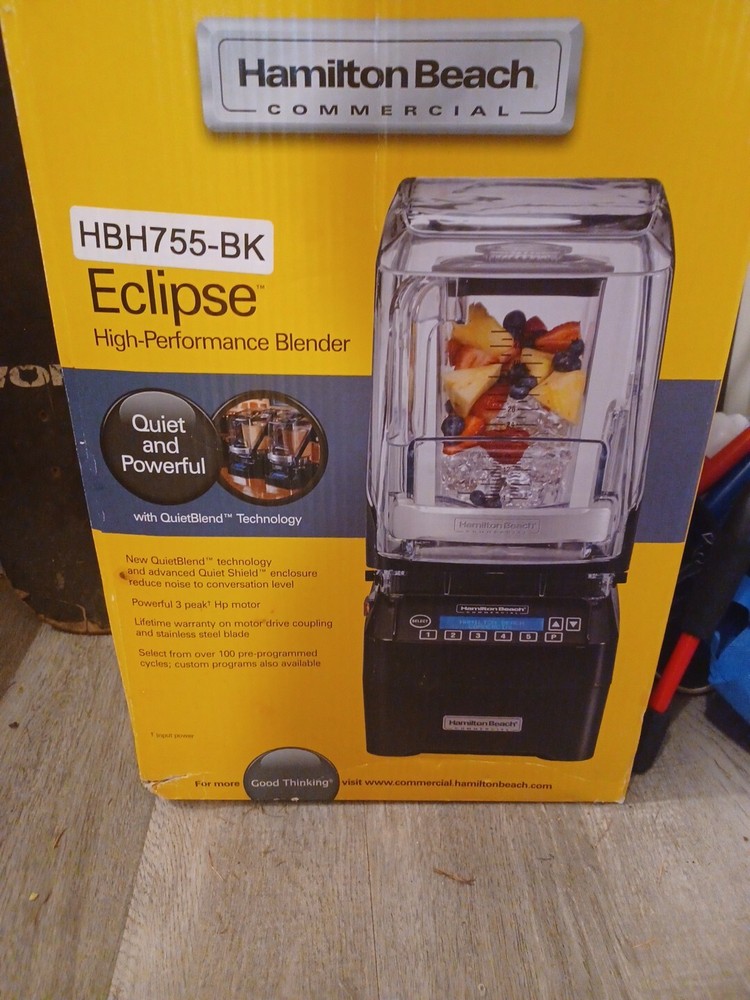 Hamilton Beach HBH755 64 oz The Eclipse Blender - Black