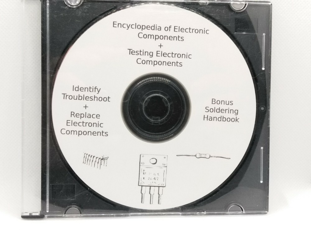 Encyclopedia of Electronic Components + Testing Electronic Components *PDF* *CD*