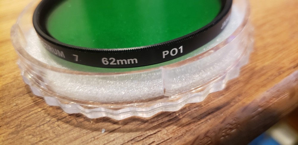 Promaster 62 mm Camera Filter Green PO1