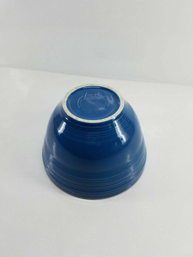 1 QT PREP baking NESTING mixing BOWL lapis blue FIESTA new