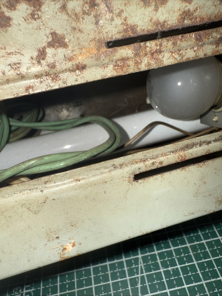 Vintage Underground Subway Chinese Exit Lightbox Sign Untested