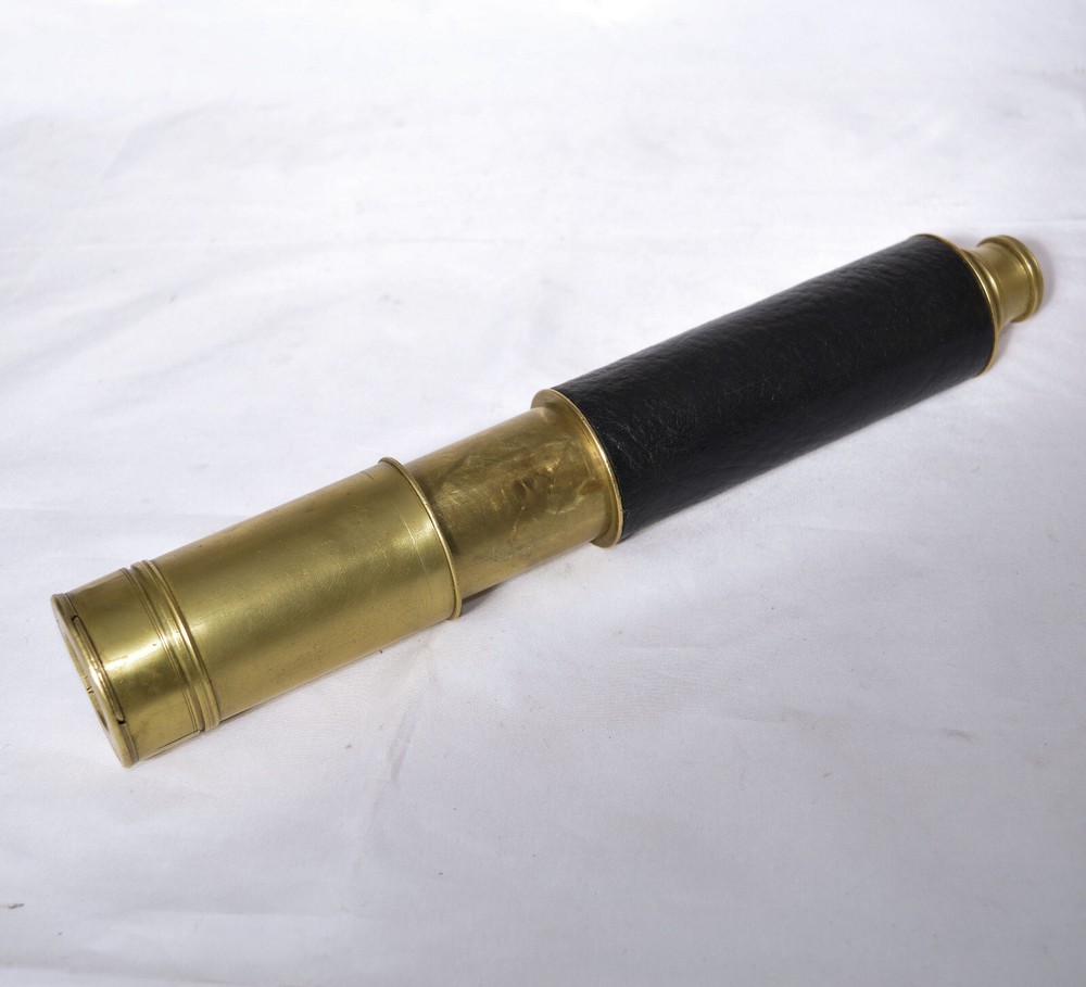 Three draw telescope – J. Newton, Halifax.
