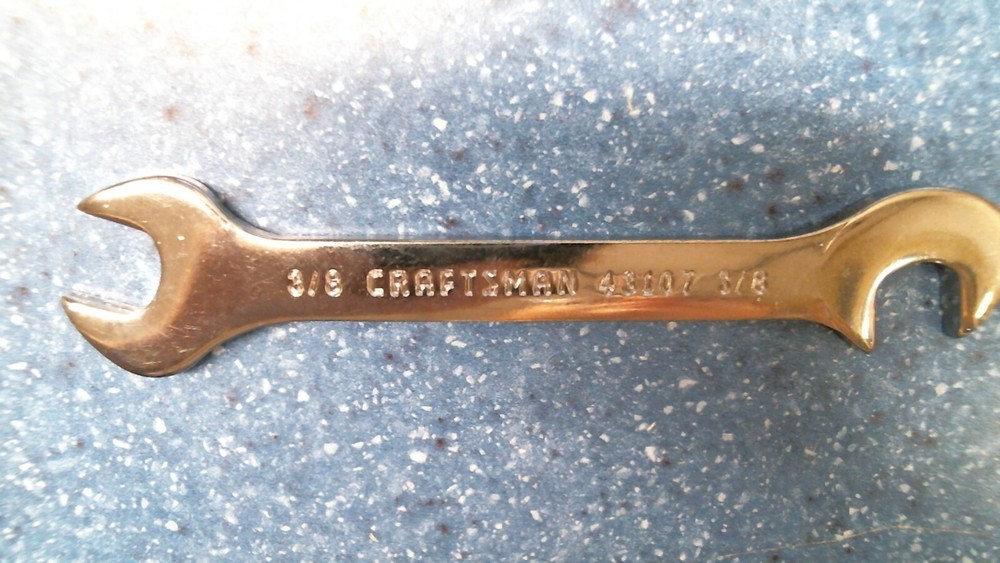 Craftsman 3/8 Open Ended Wrench   (43107)  FS