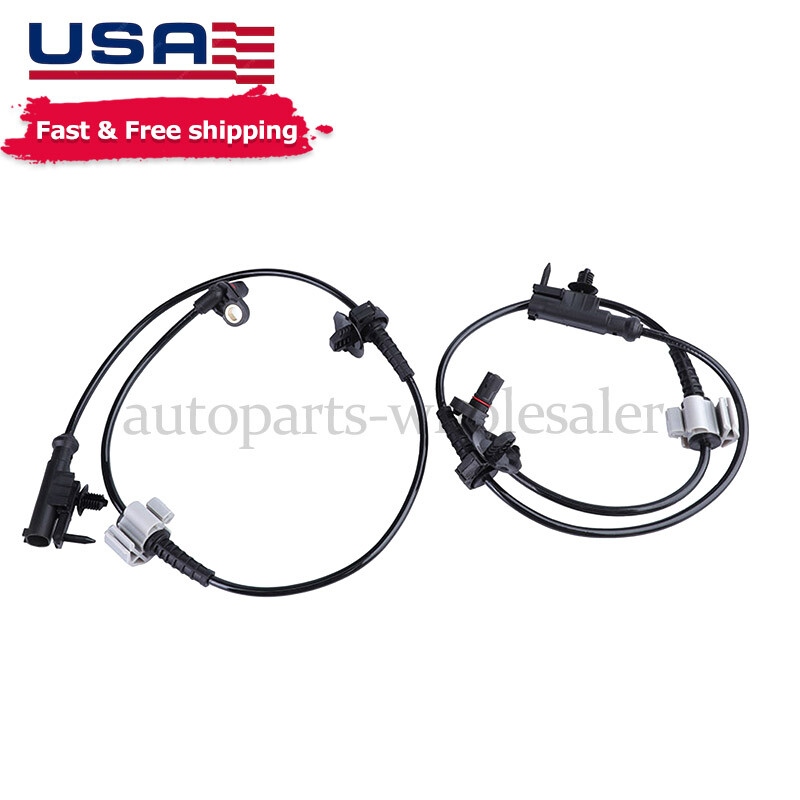 2 x ABS Wheel Speed Sensor Front For 07-12 Chevrolet Silverado 1500, GMC Yuko