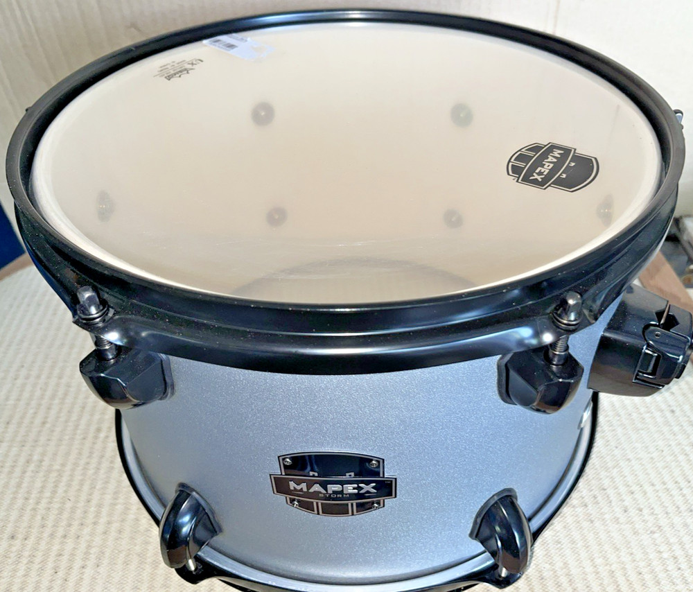 Mapex Storm 12x8 Tom Drum Silver Sparkle