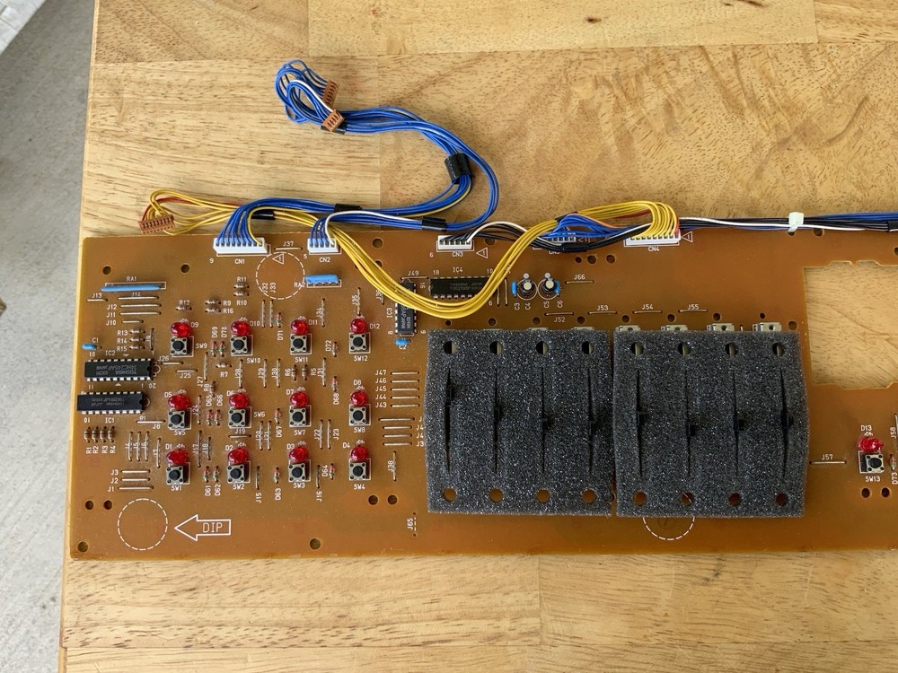 ROLAND JV-80 Display Panel Board (Switch Board A). Great Condition.