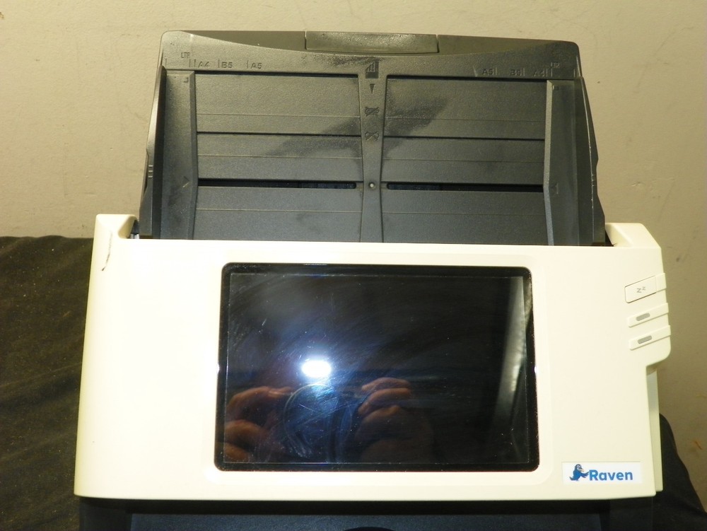Raven Scanner Original Gen 1 Touchscreen Document Scanner - Powers Up & Untested