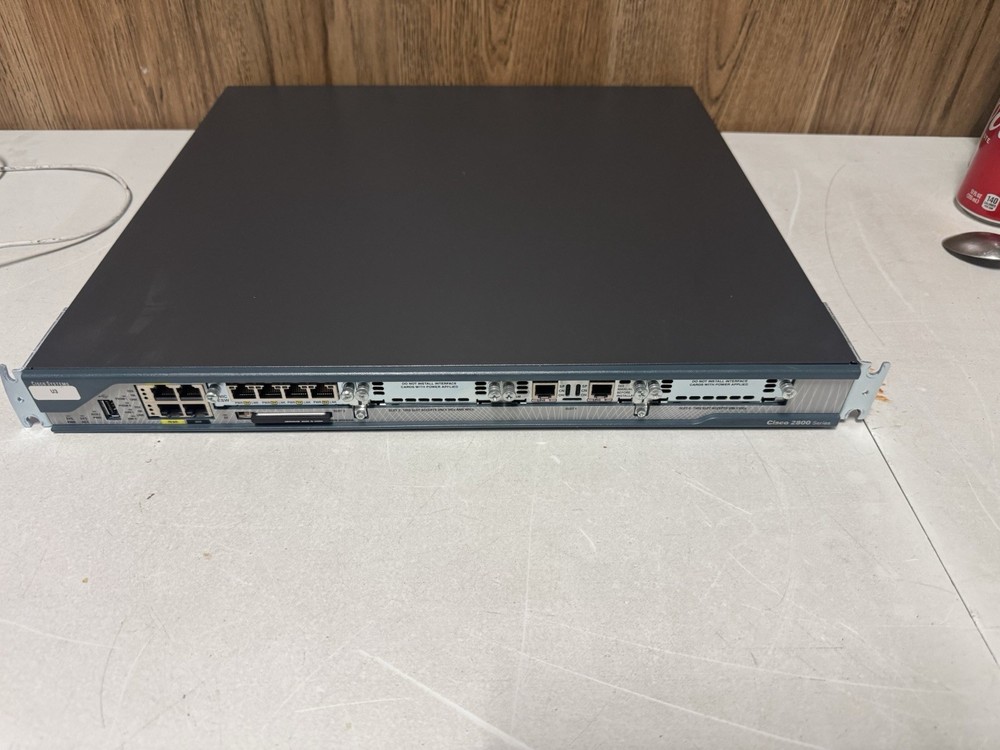 Cisco 2801 Integrated Services Router Rackmount Untested