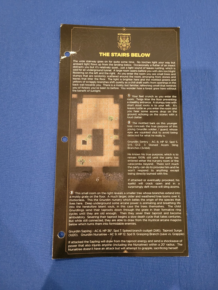 The Stairs Below - Mythoard