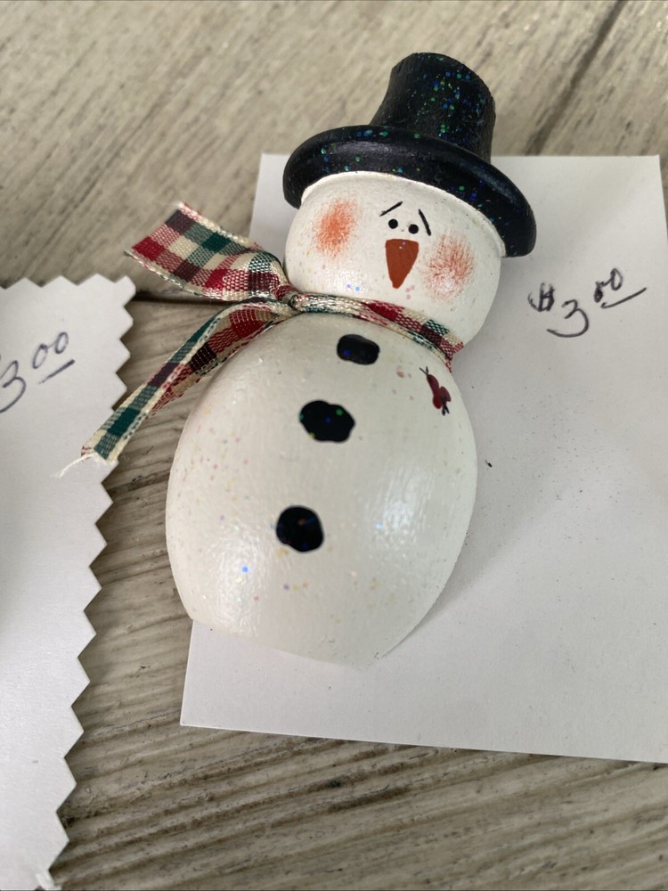 Hand painted holiday pins