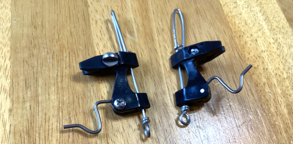 TWO (2) Blacks Downrigger/Outrigger Releases