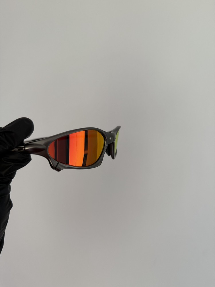 Oakley Penny & Juliet X-Mental Sunglasses Gray Frame/Ruby Lens