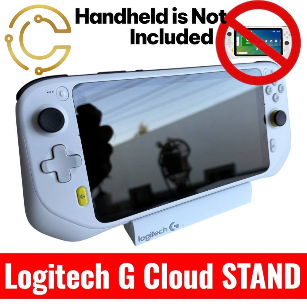 Logitech G Cloud Handheld Console Stand 3D printed (No Console Included)