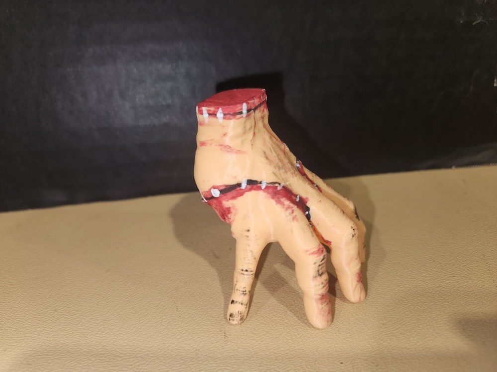 Walking Dead Pinball Machine SEVERED HAND! Flasher Mod HAND PAINTED