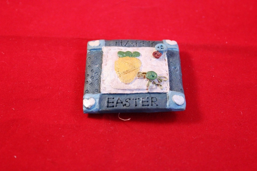 Very Nice 2" Fridge Refrigerator Magnet "Happy Easter"