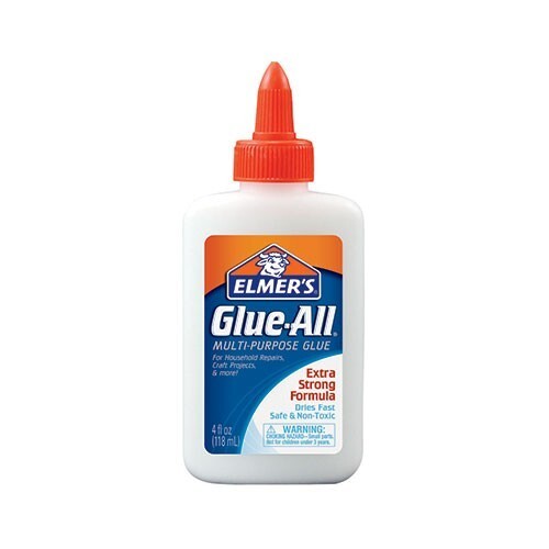 Elmer's Glue All White 4oz Multi-Purpose Extra Strong Non-Toxic Crafts Projects