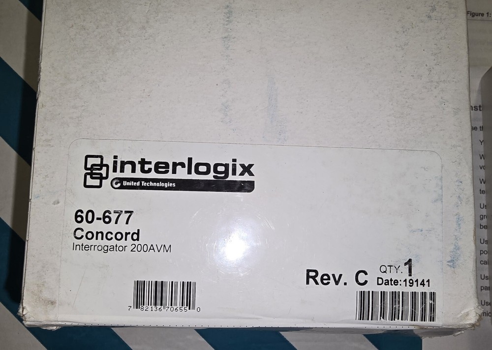 ITI Interlogix 60-677 Interrogator Alarm Verification Module with Enclosure