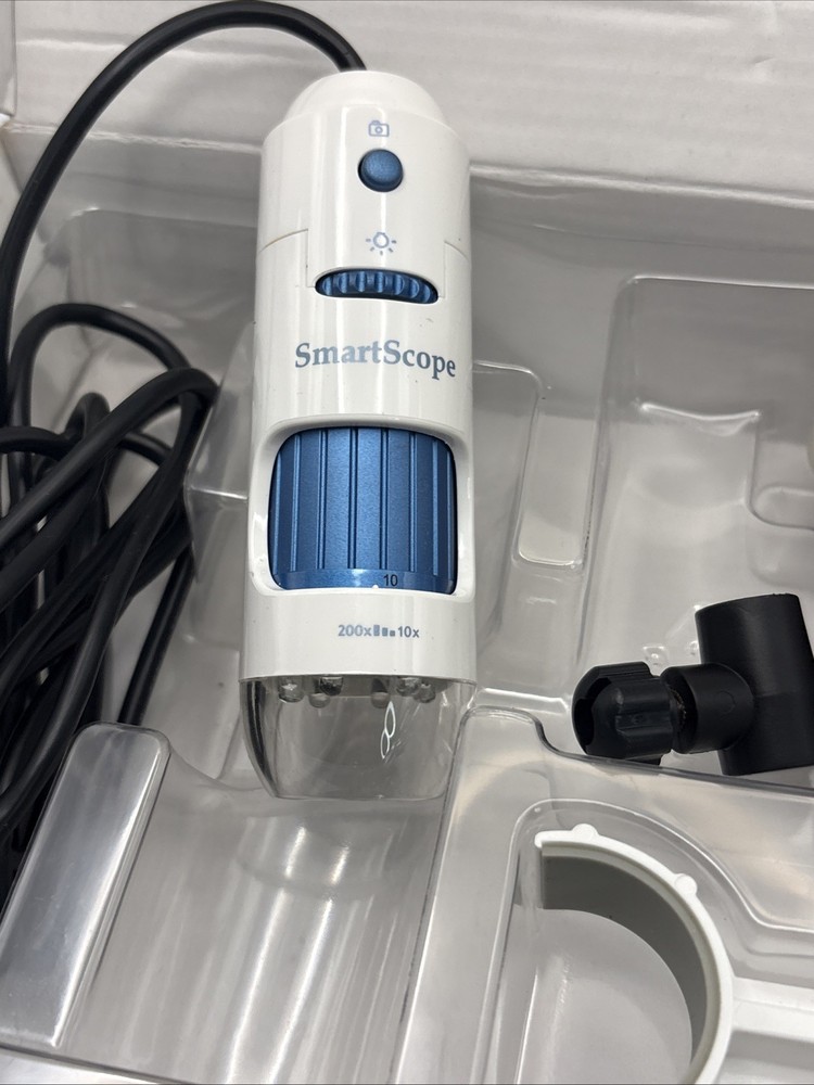 Smart MicroScope By Smart School Systems 200x Digital USB Microscope TESTED WORK