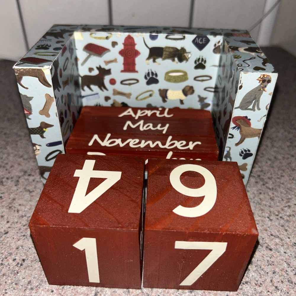 Dog Lover Perpetual Calendar
