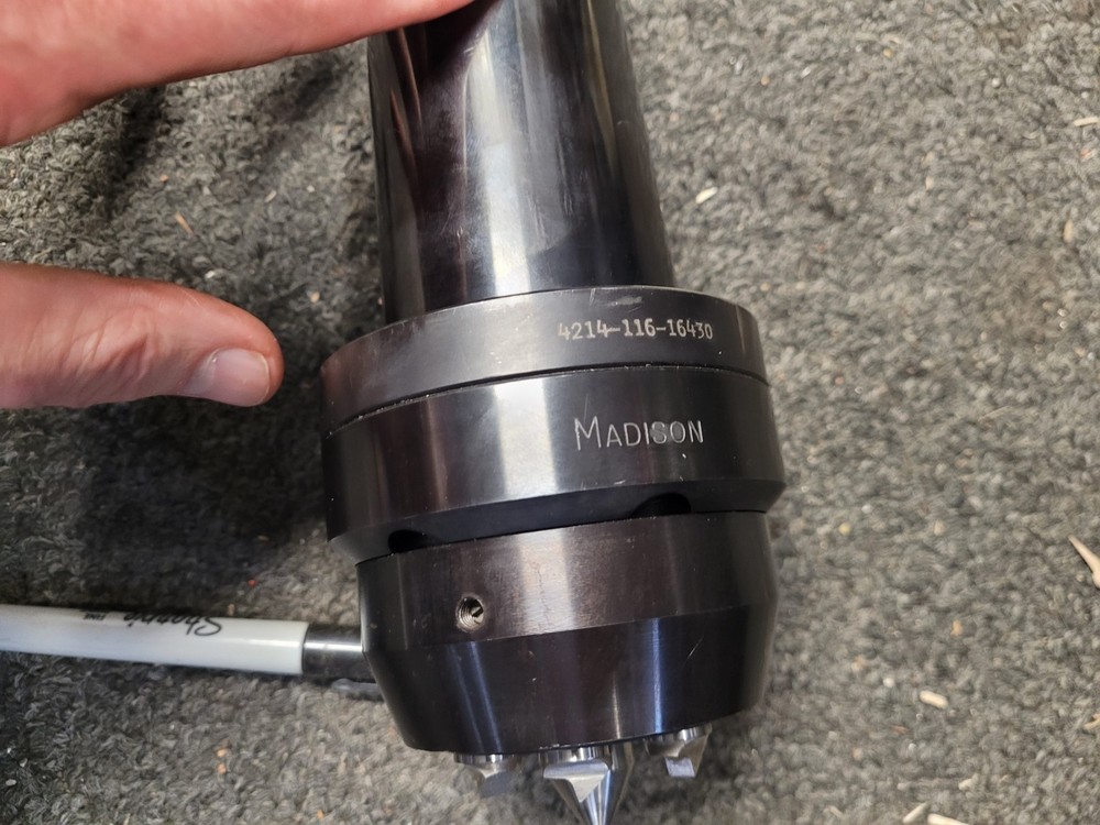 MADISON 4214-116 FACE DRIVE WITH SIX CHISEL POINTS, #6 MORSE TAPER