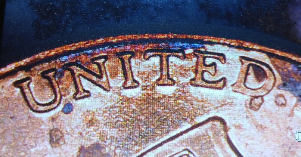 2023 Lincoln Cent Extra V Error Coin