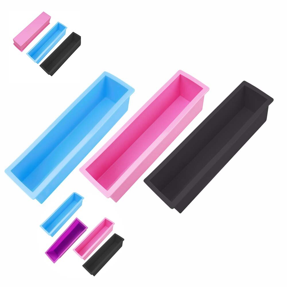 Cake Tools Silicone Baking Mold Loaf Rectangle DIY Soap Processing Cold Toast