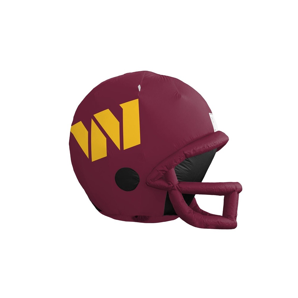 Logo Brands Officially Licensed NFL 4' Inflatable Helmet Washington Commanders