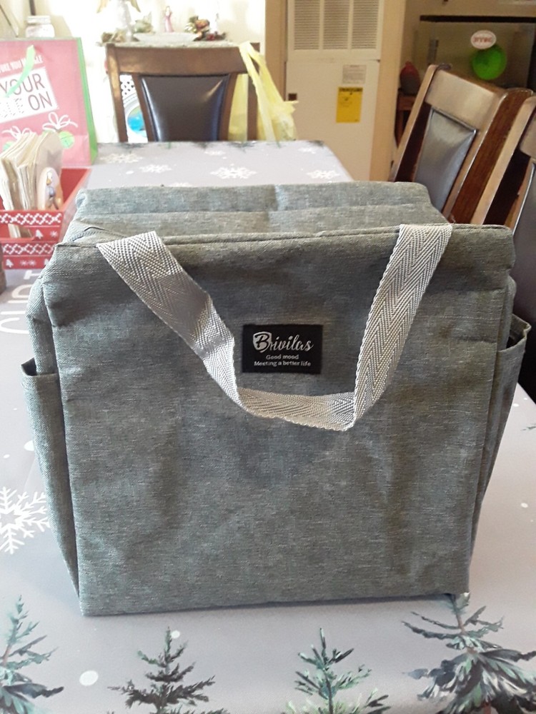 Brivilas "Initial B" Insulated Lunch Bag