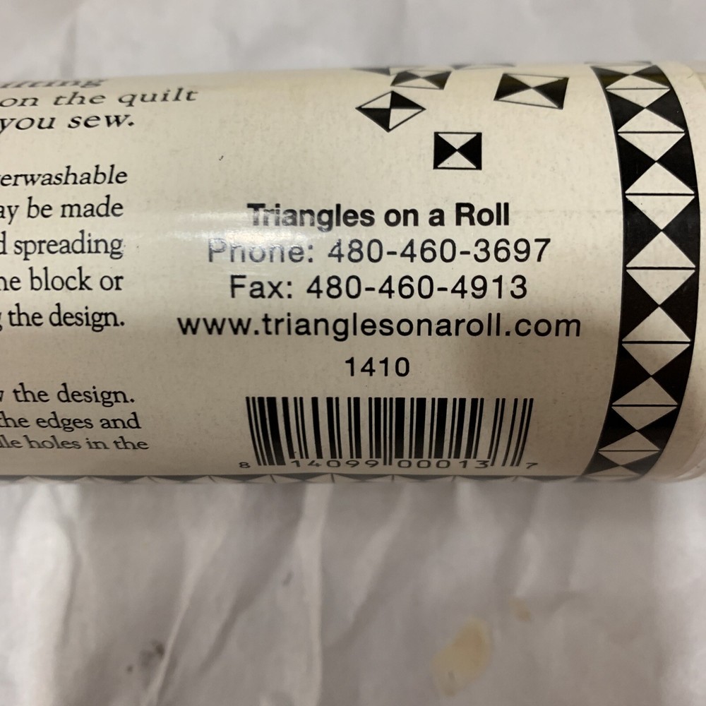 Triangles on a Roll - Quilt & Tear on a Roll (60 ft)