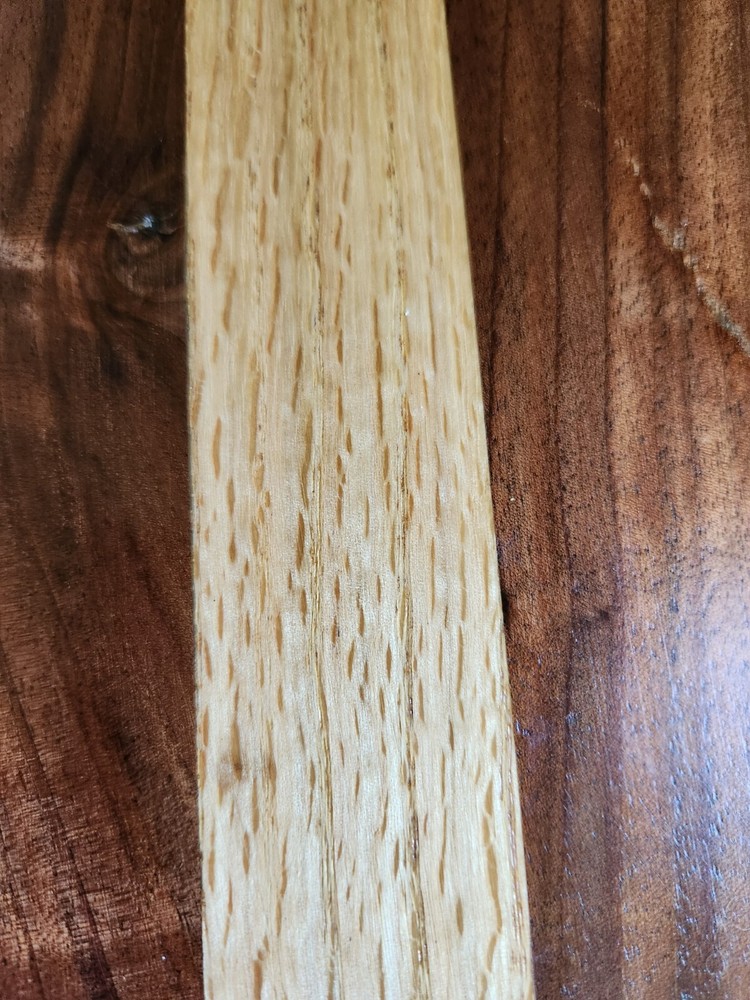 Hand Crafted Solid Wood Vase Walnut Oak Rectangle 8 1/4"