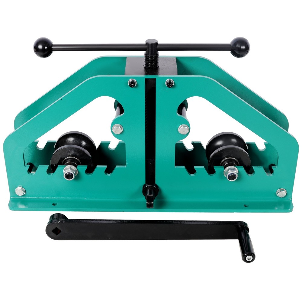 3-in-1 Tube Roller Bender with 3 Dies Pipe Rolling Machine