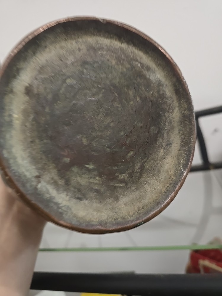 Antique 1800s Turkish Middle Eastern Copper Vessel
