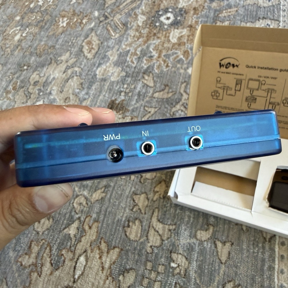 SRS Labs Wow Thing Trubass Audio Processor Never Used New Open Box Windows Mac