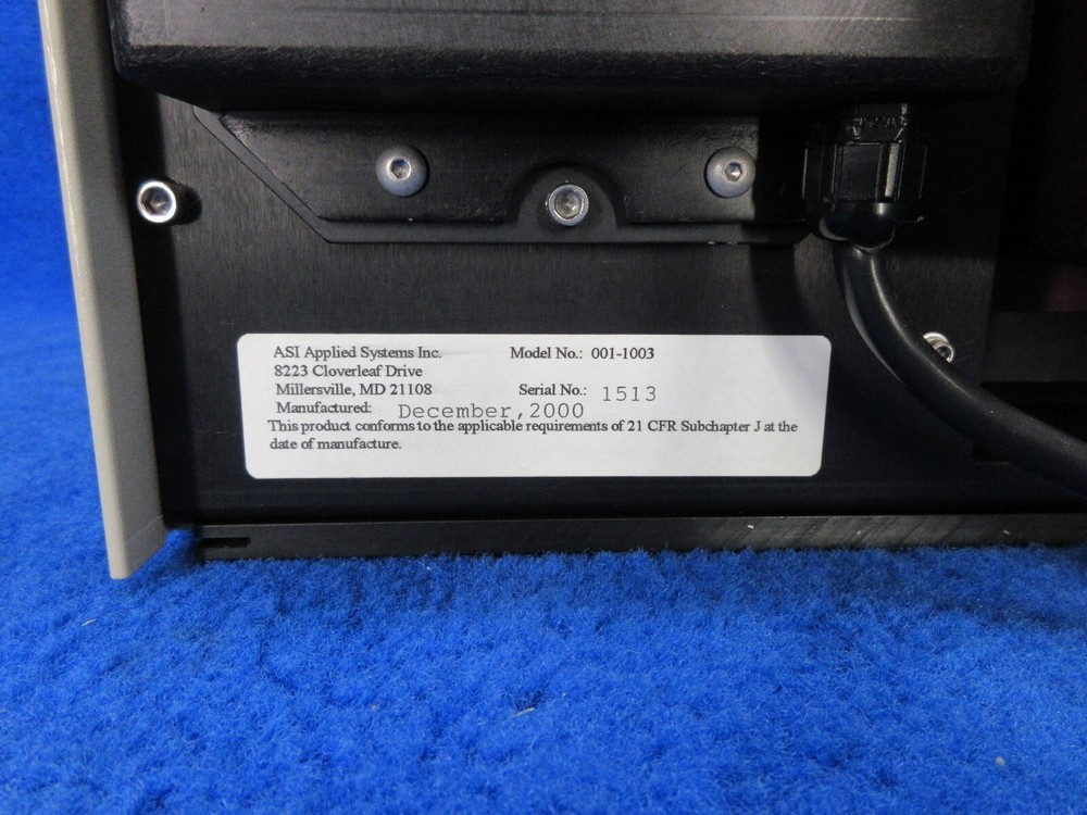 ASI ReactIR 1000 Optics & Electronics Module DiComp Laser Probe EG&G FTIR sensor