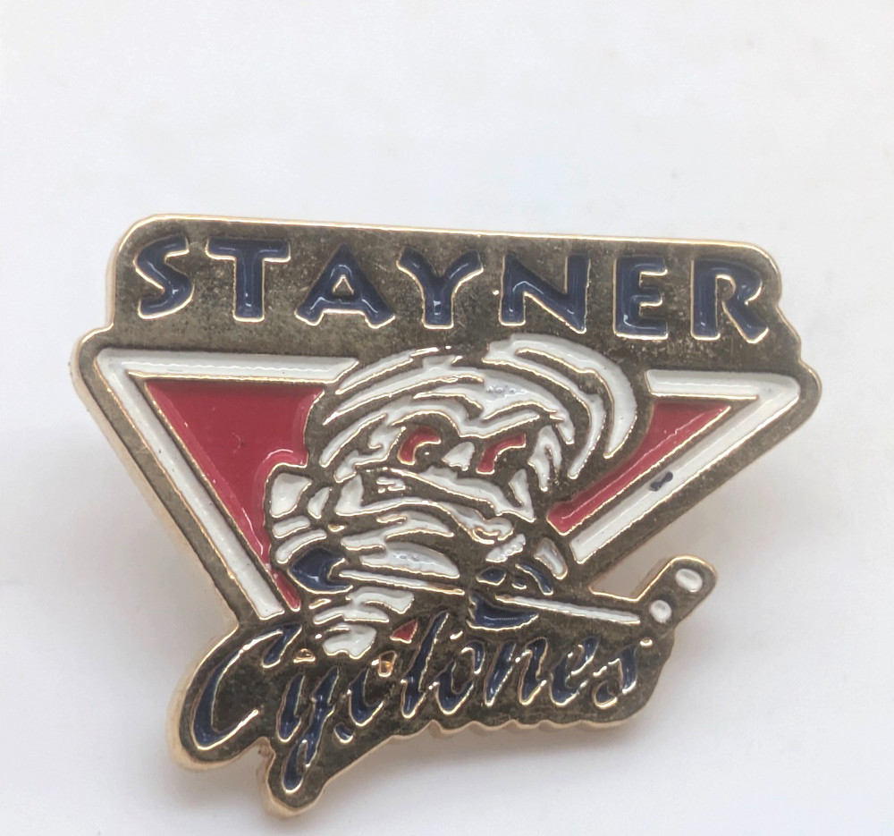 STAYNER Cyclones Hockey Team Lapel Pin