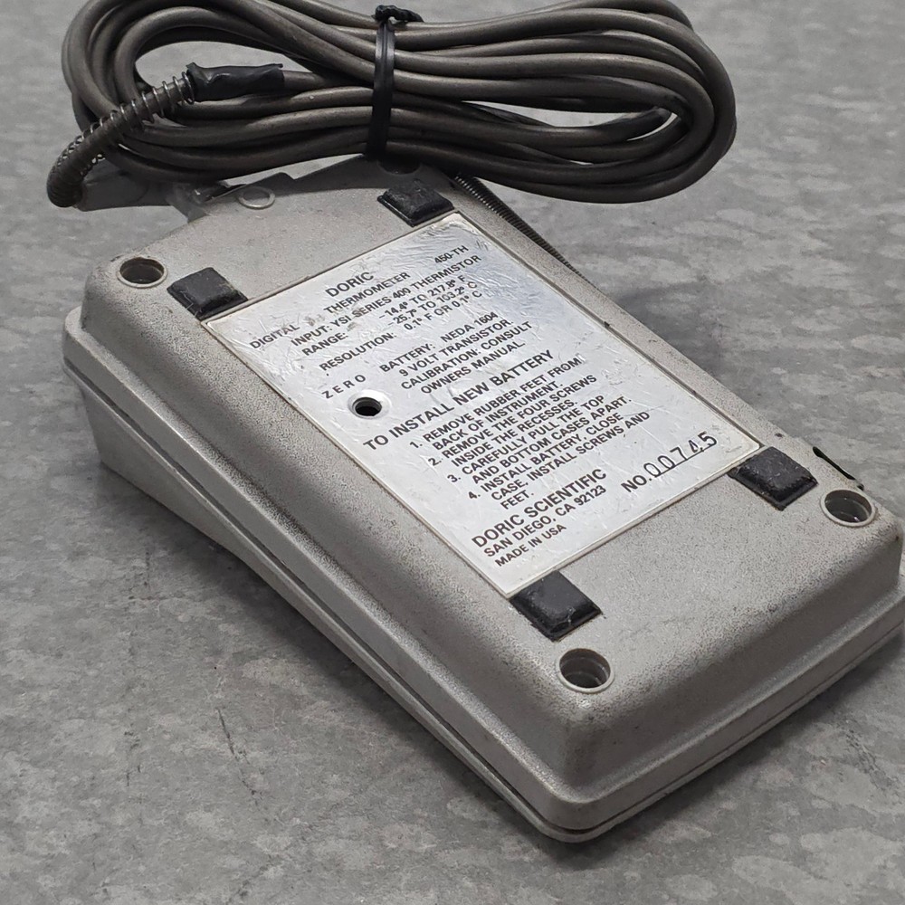 VAS Engineering Doric 450-TH Digital Thermometer Temperature Thermistor