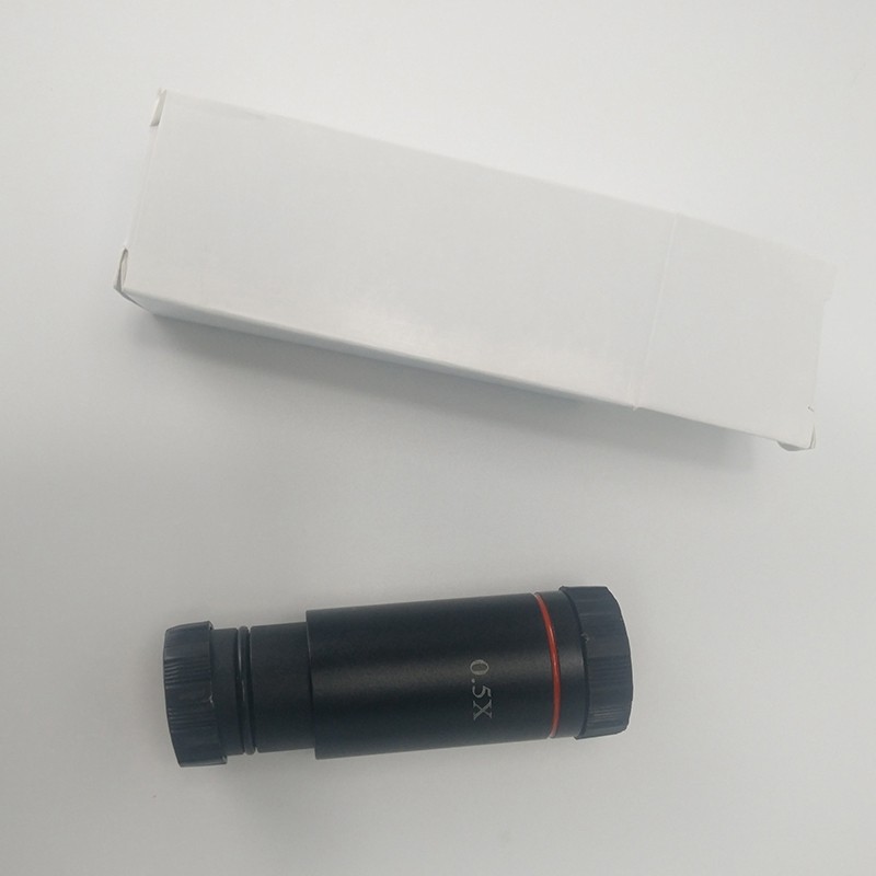 0.5X C Mount Microscope Adapter 23.2mm Electronic Eyepiece Reduction Lens 04895