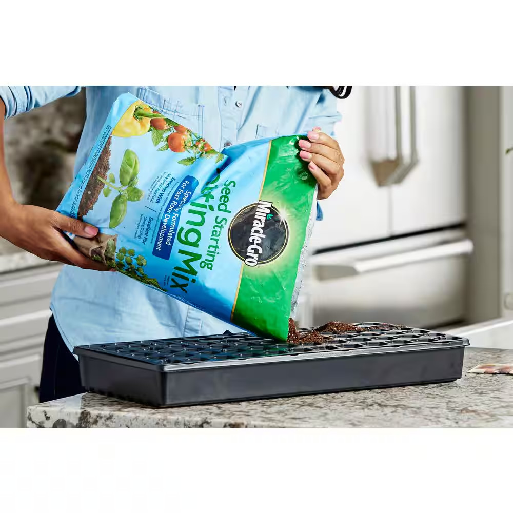 Seed Starting Potting Mix, 8 Qt., for Use in Containers, Soil (2-Pack)