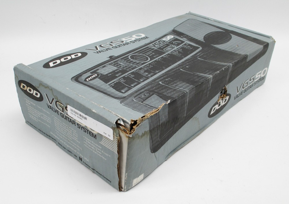 DOD VGS50 Guitar Valve Multi-Effects Processor