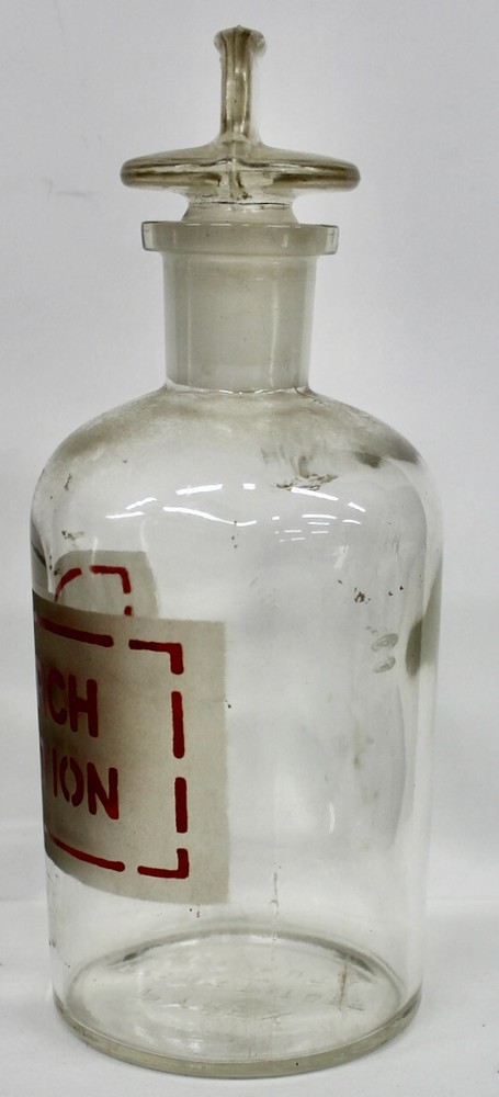 Original Vintage Pyrex T-19 Starch Solution Bottle w/Stopper