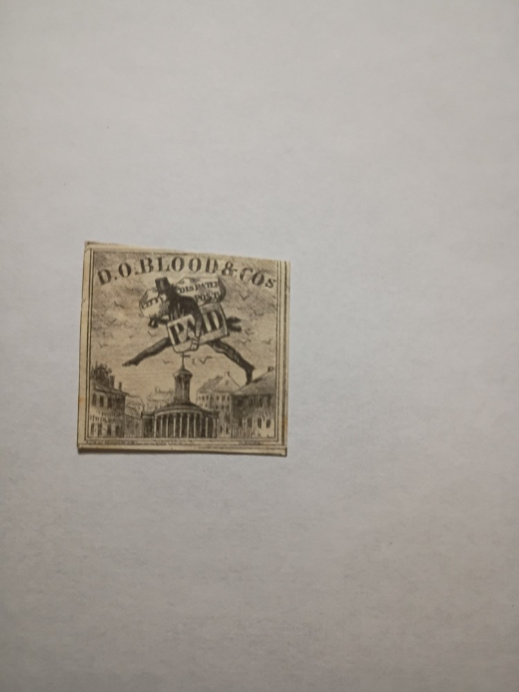 15L3 Stamp Do Blood Co. Dispatch Scott $1750