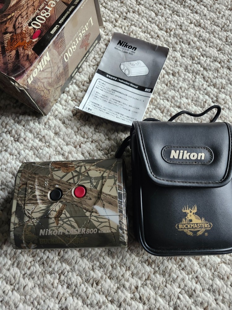 Nikon Buckmaster Laser 800 range finder