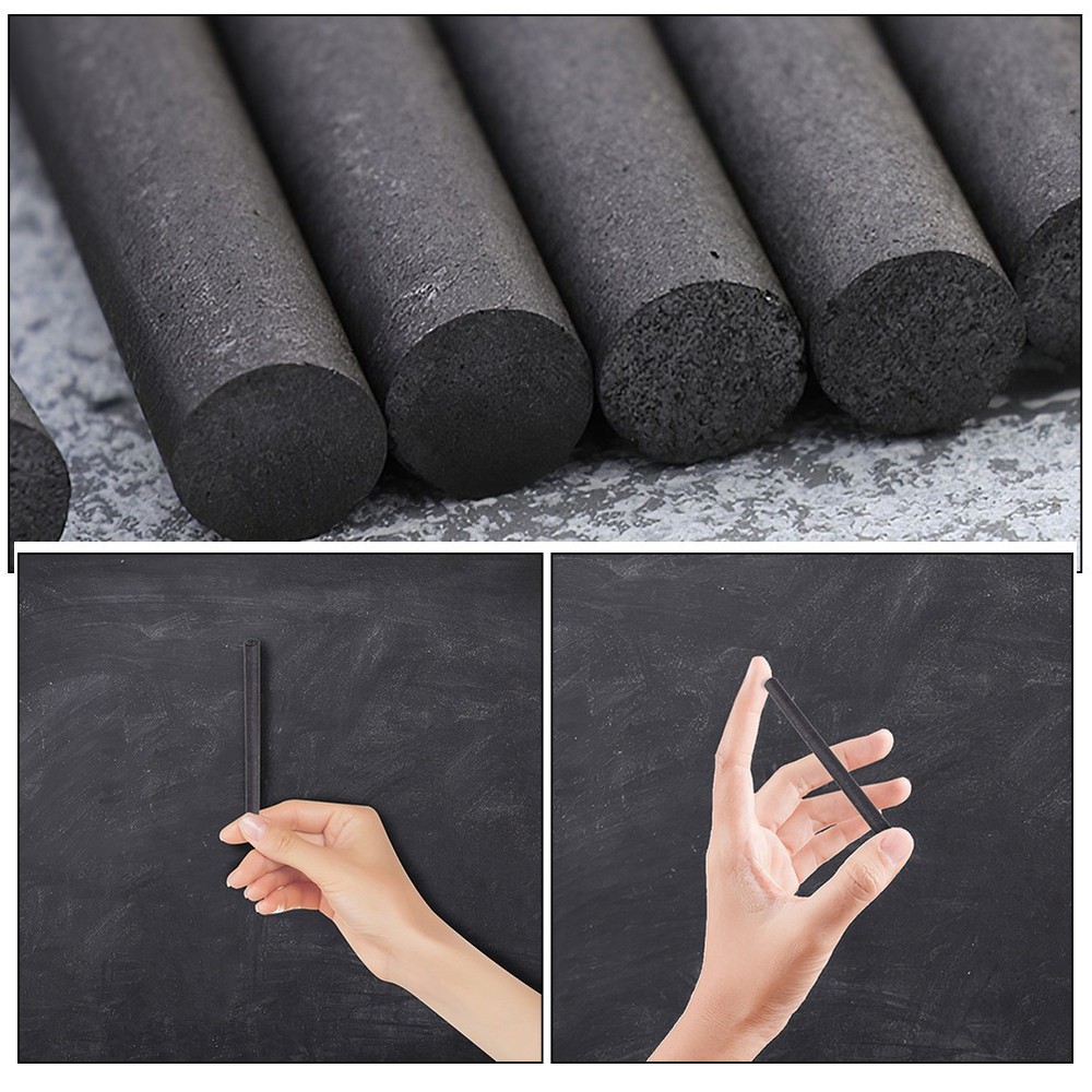 12Pcs Graphite Electrode Carbon Stir Bar Diameter for Casting Tasks