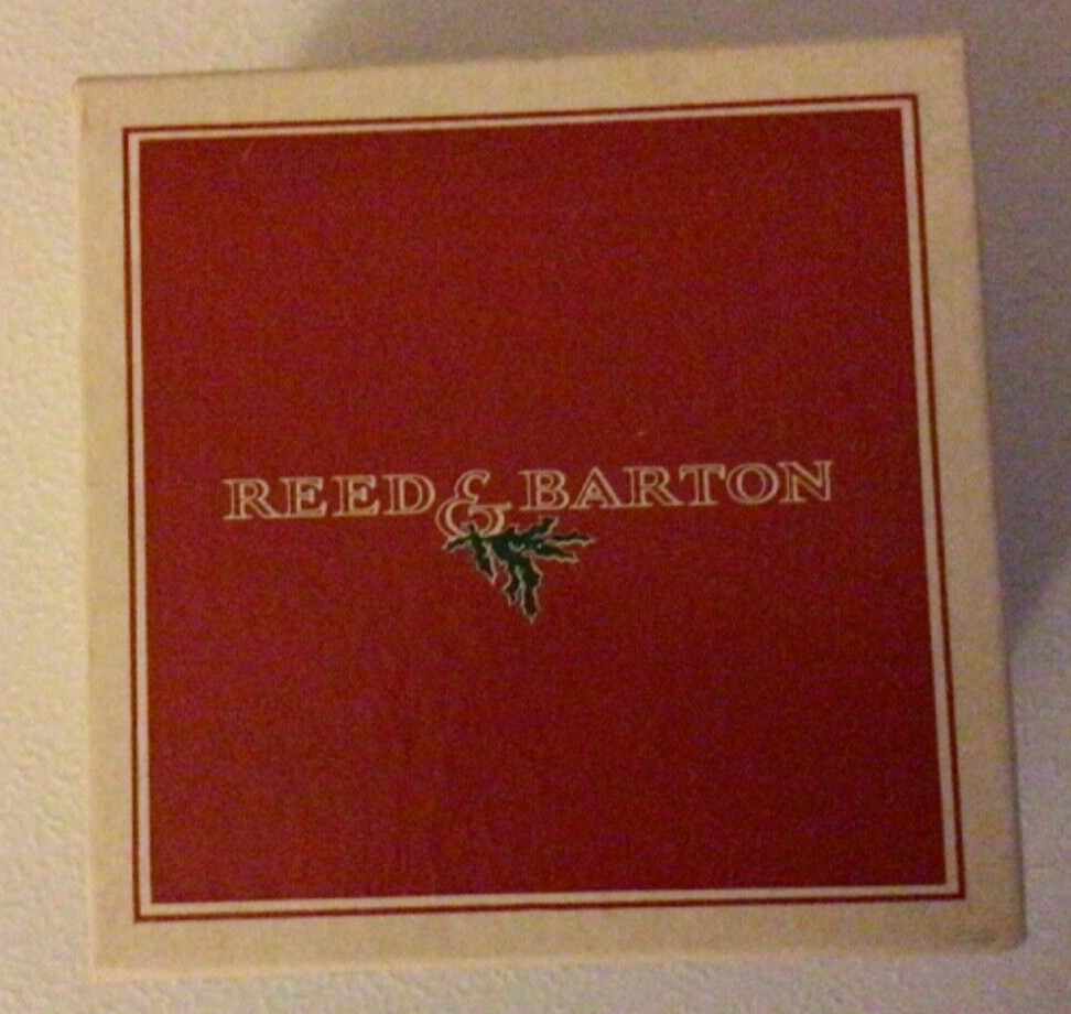 Reed & Barton Silver Plated 25th Anniversary Engraved Dinner Bell