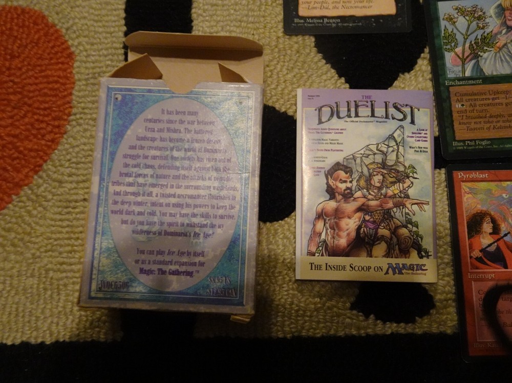 Magic the Gathering Ice Age Deckmaster Deck CIB