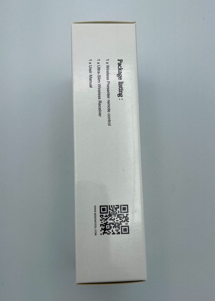 Beboncool 2.4GHz Wireless Presenter Remote Presentation With USB Control