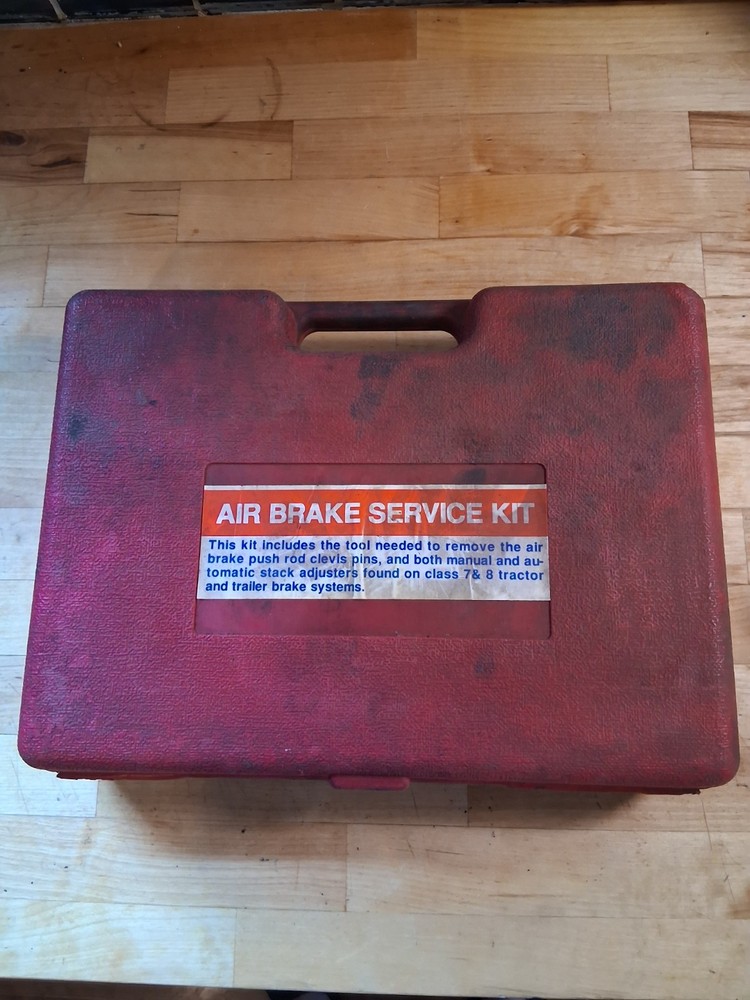Air Brake Service Kit. Tools used