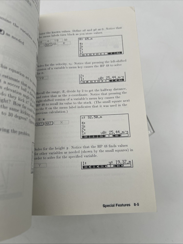 HP 48G series Quick start Guide Hewlett Packard