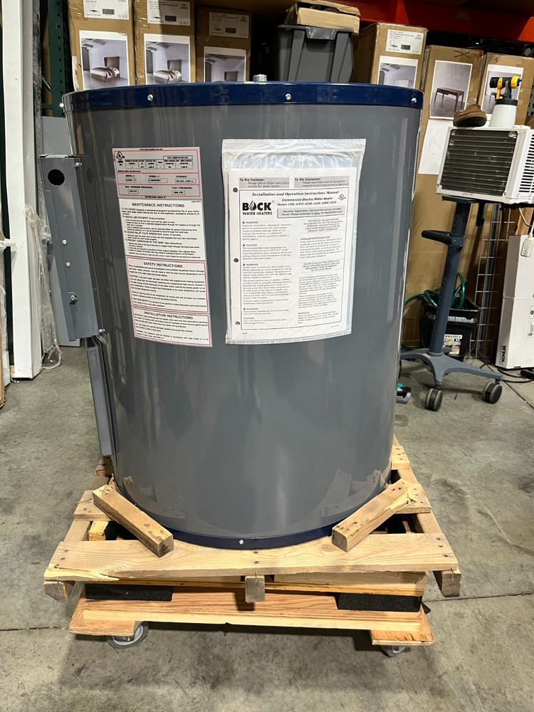 Bock LCE50-2 50 Gallon Commercial Electric Water Heater – 240V 6kW – ASME / UL