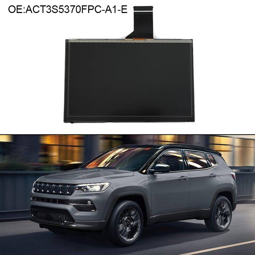 For Jeep For Compass Touch Screen LCD Display Replacement Part 7 Inches